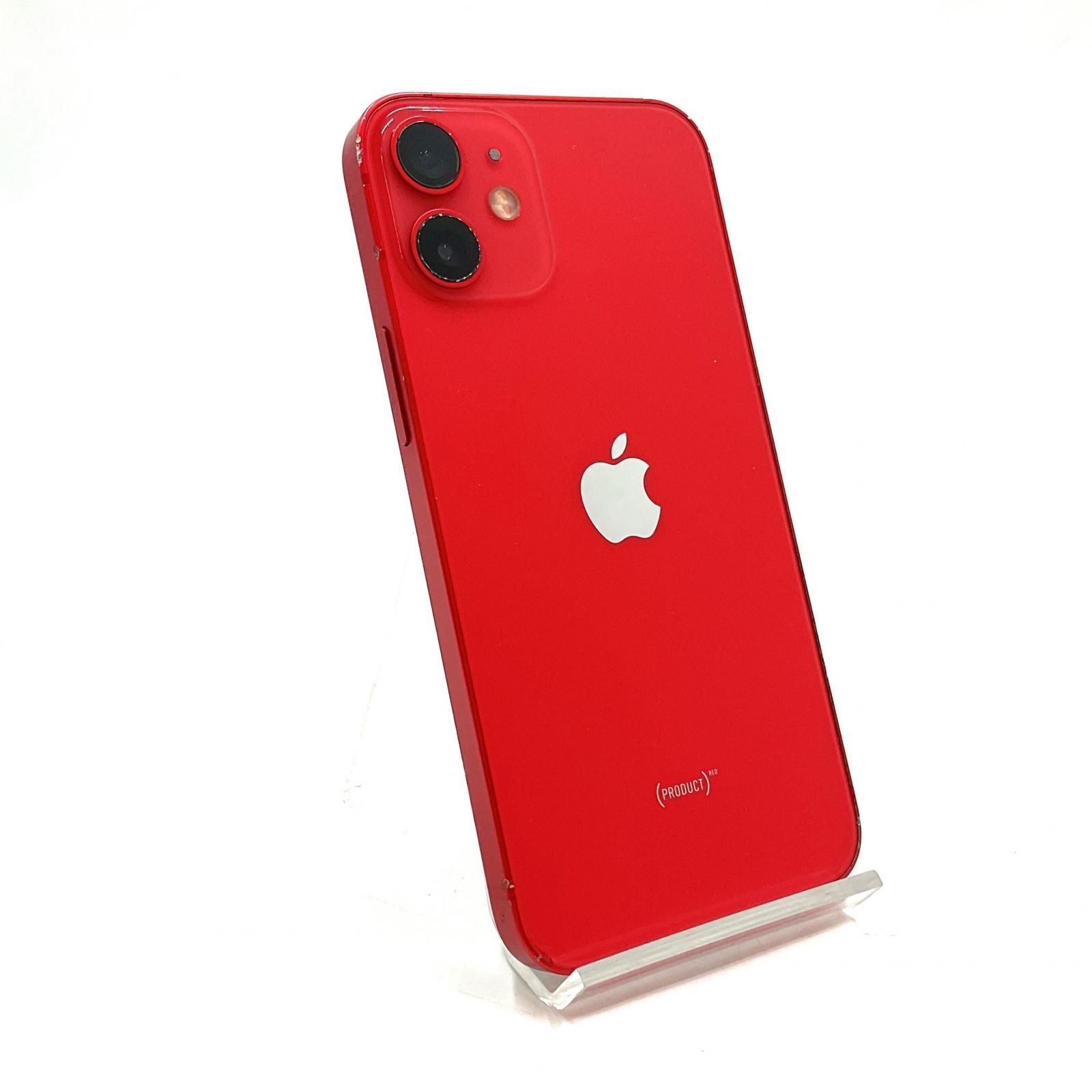 iPhone 12 mini 128GB (PRODUCT)RED Softbank 白ロム 動作確認済 82%【全額返金保証】【最速発送】