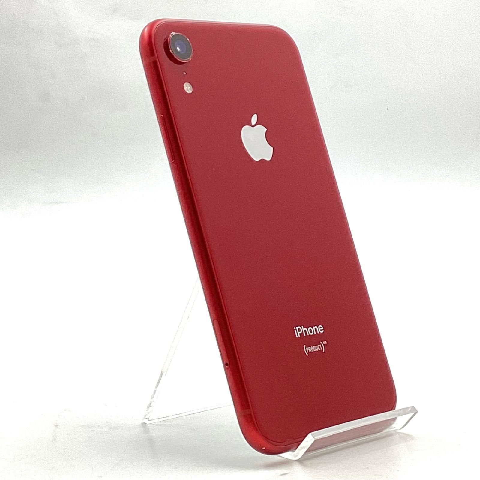 iPhone XR 64GB (PRODUCT)RED docomo 白ロム 動作確認済 76%【全額返金