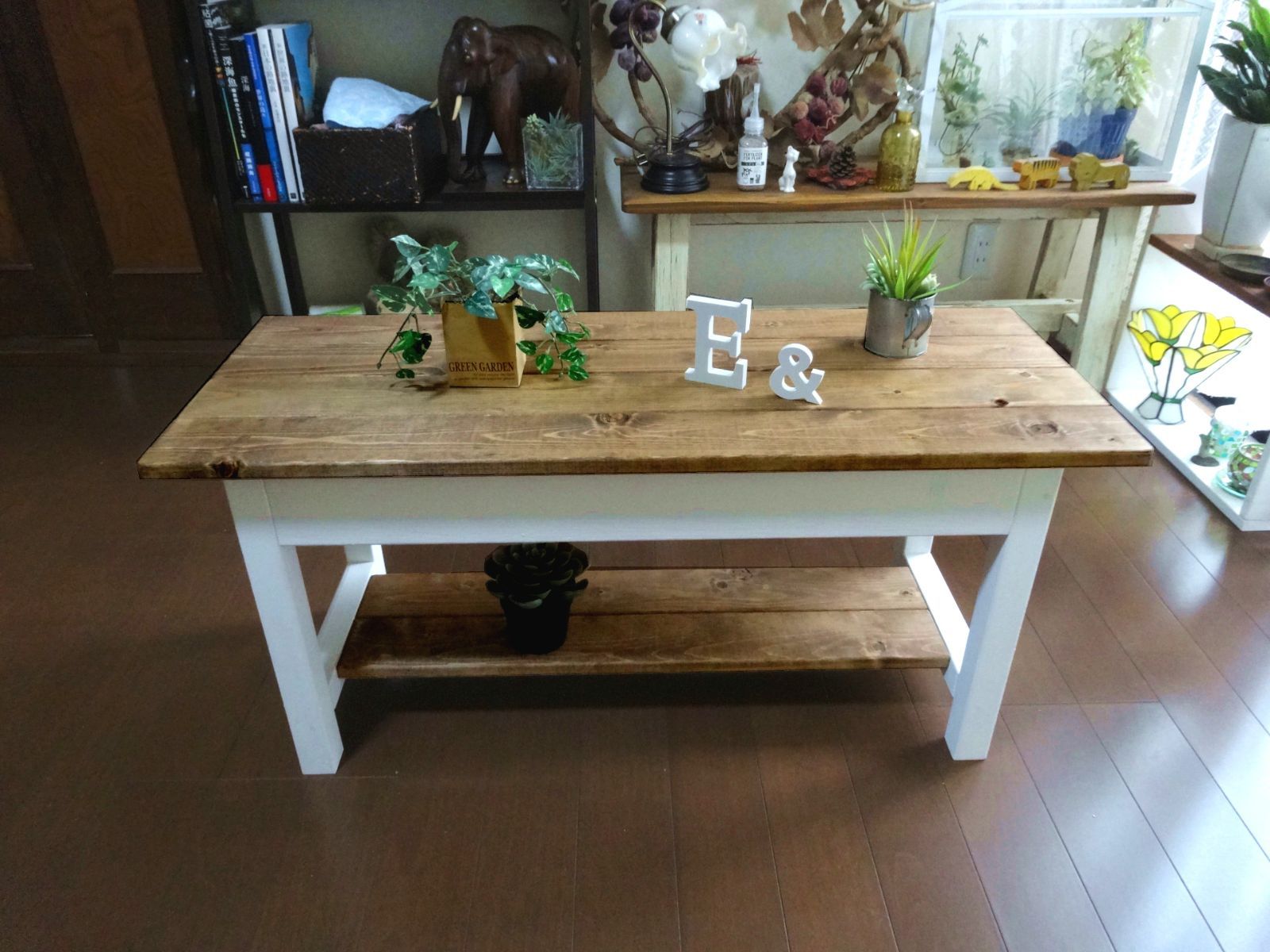 チーク×ホワイト