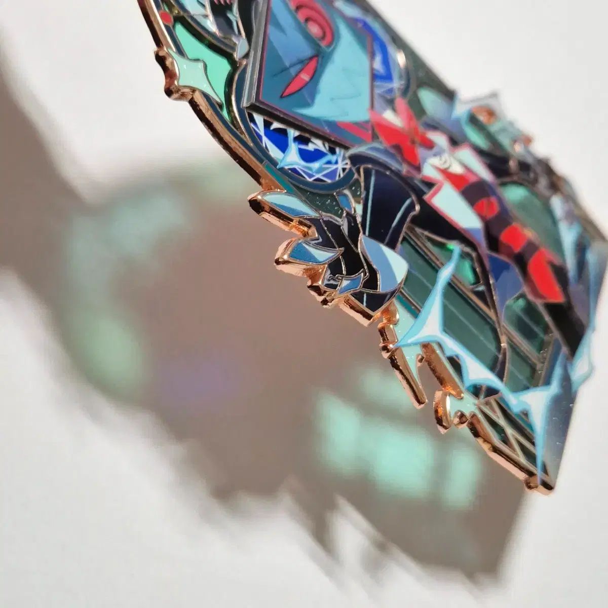  해즈빈ホテル ボックス ステンドグラス メタルバッジ カフスボタン その他 タレントグッズ