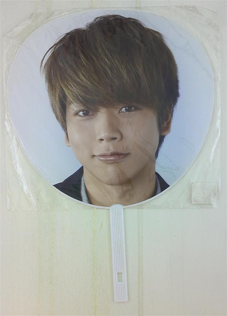 NEWS 10年 LIVE!LIVE!LIVE! 増田貴久 うちわ - メルカリ