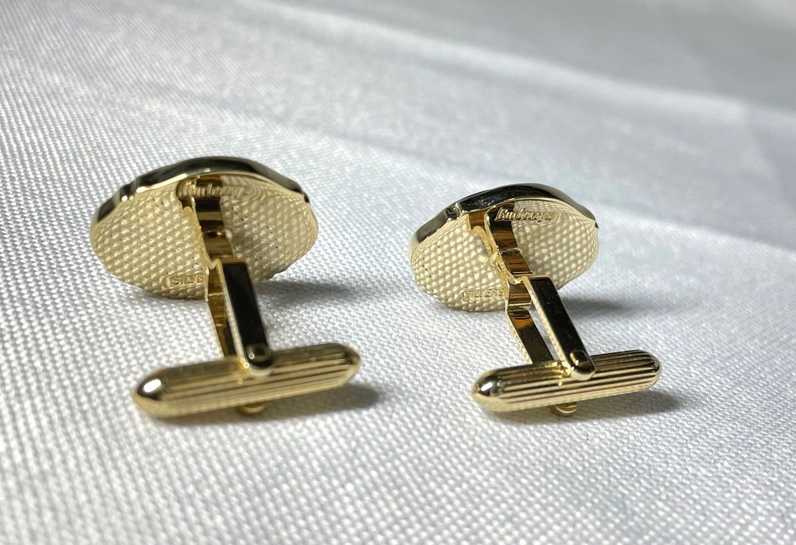 美品 Burberry バーバリー ホースナイトロゴ 騎士デザイン