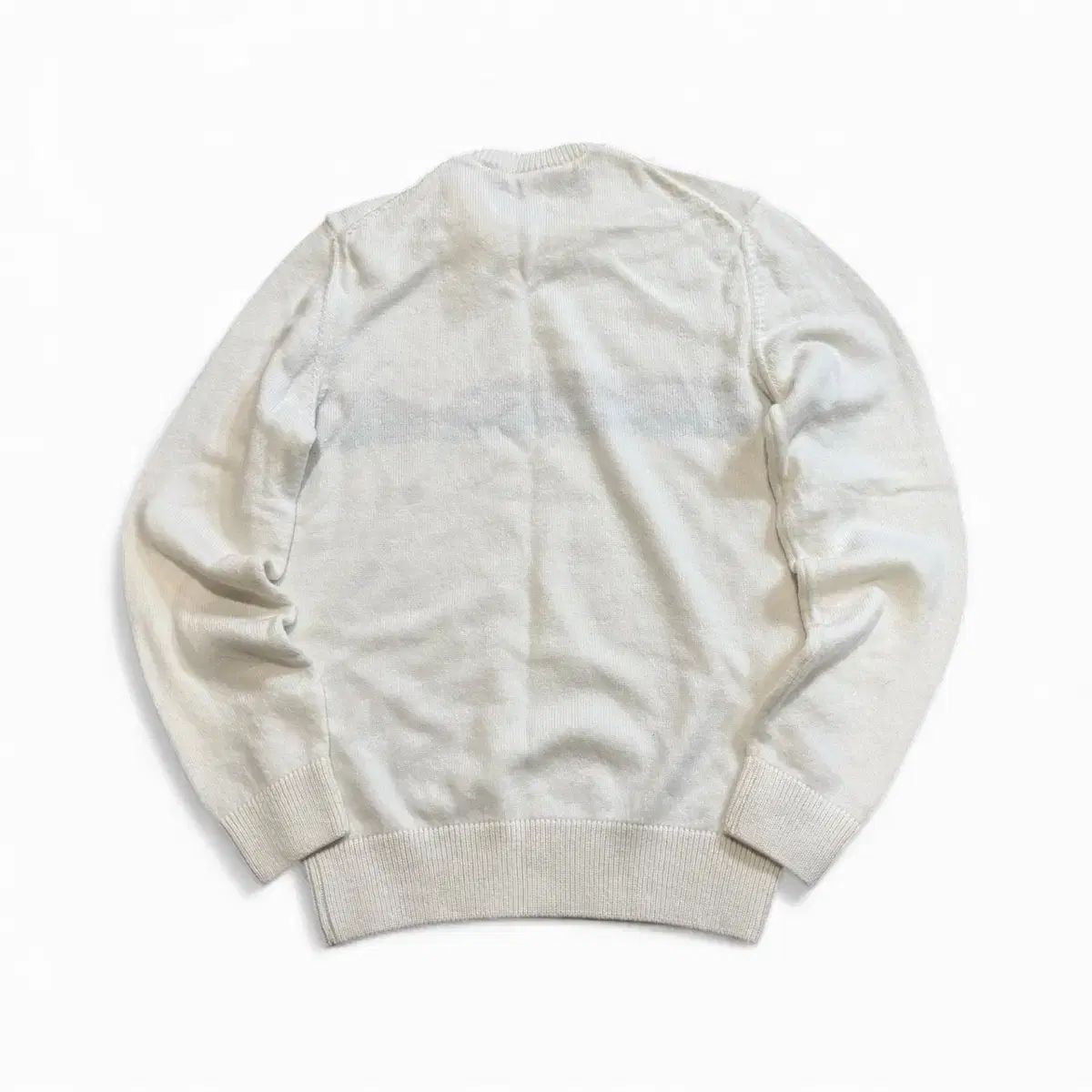 ラコステ MIF ラウンド ピン プルオーバー ウールニット