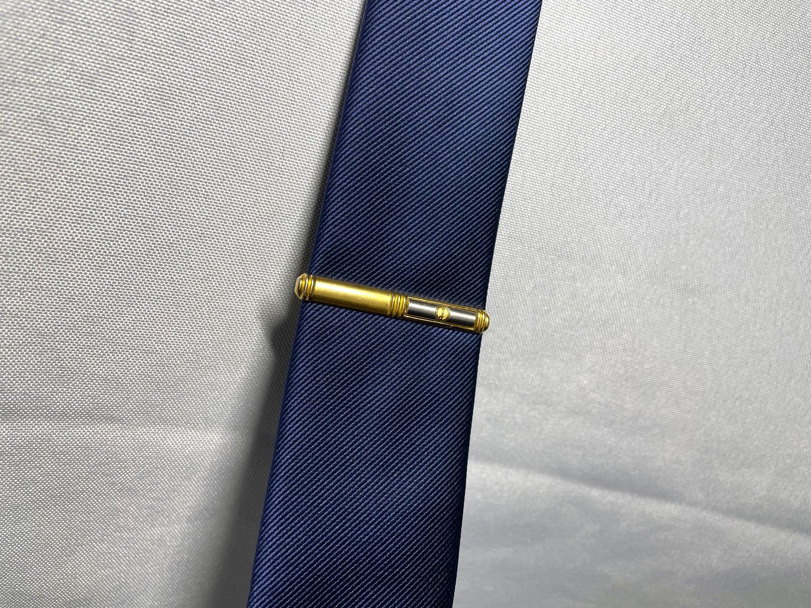 dunhill ダンヒル dロゴ 艶消しシルバー＆ゴールド コンビカラー