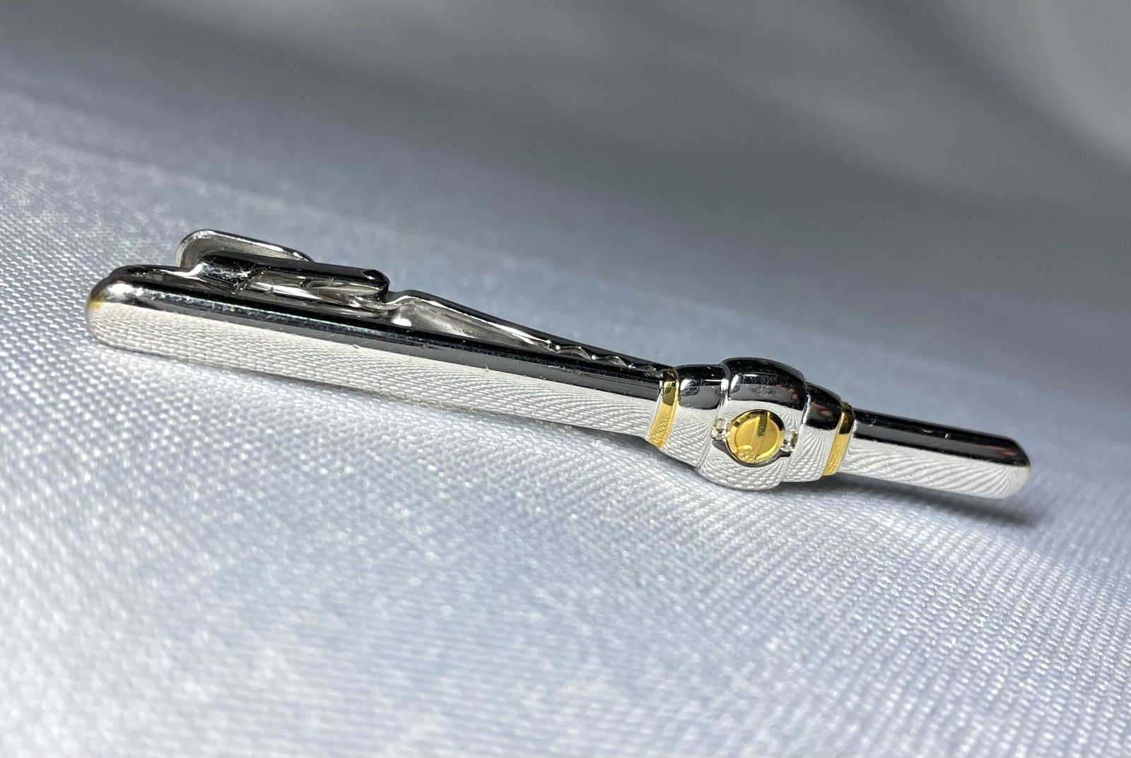 dunhill ダンヒル dロゴ シルバー＆ゴールド コンビカラー ロング