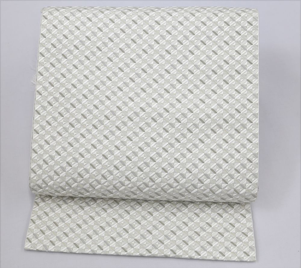 新品未仕立 博多帯 琥珀織 誠之輔 八寸名古屋帯 A1-1 仕立代込み