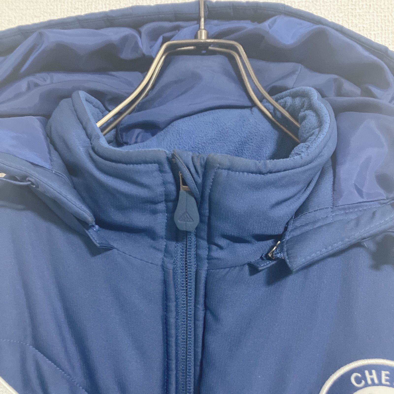 刺繍】adidas アディダス CHELSEA チェルシー 厚手 ナイロンジャケット