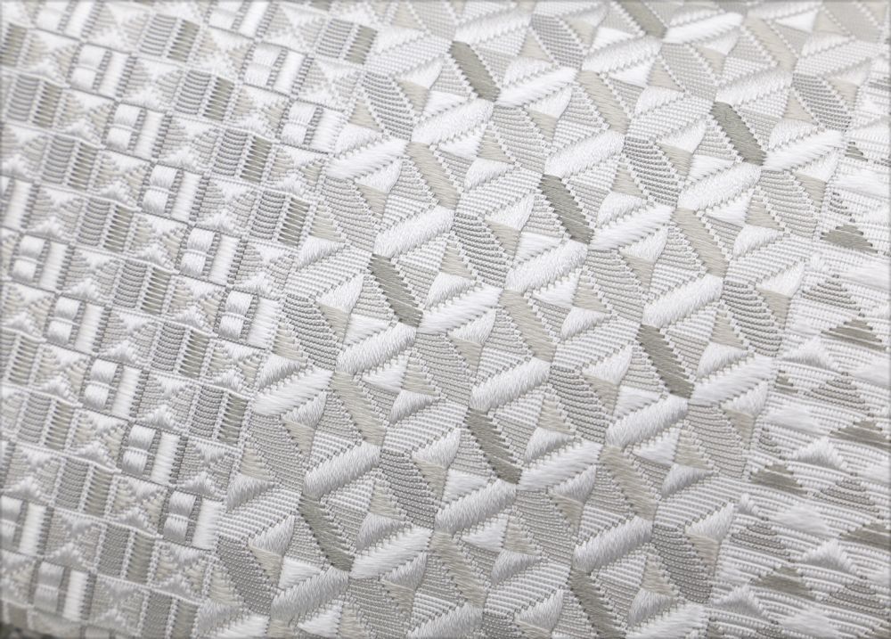 新品未仕立 博多帯 琥珀織 誠之輔 八寸名古屋帯 B1-1 仕立代込み