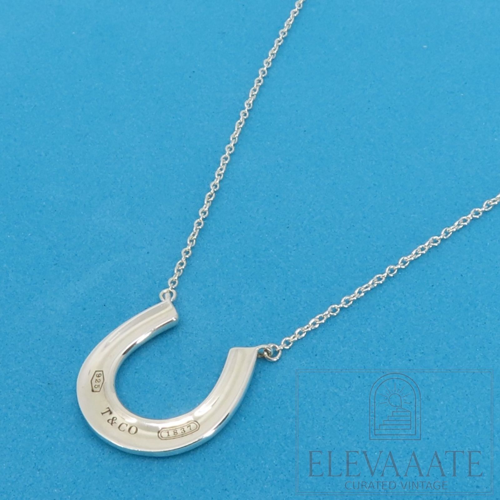 美品 Tiffany&Co. ティファニー 1837 ホースシュー シルバー