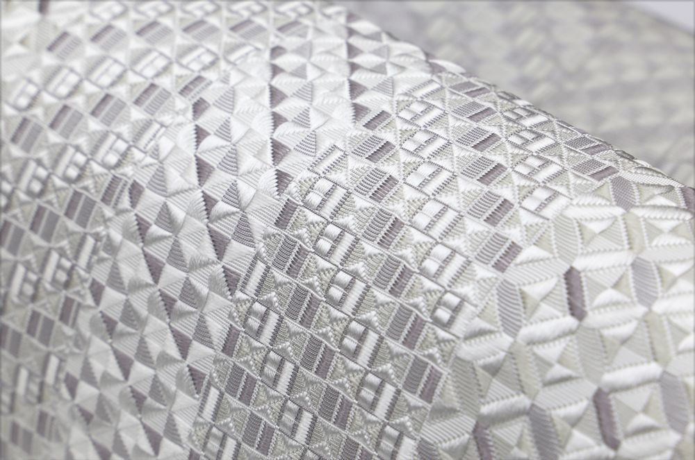 新品未仕立 博多帯 琥珀織 誠之輔 八寸名古屋帯 B1-2 仕立代込み