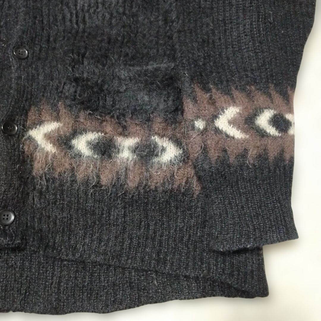 モヘヤカーディガン