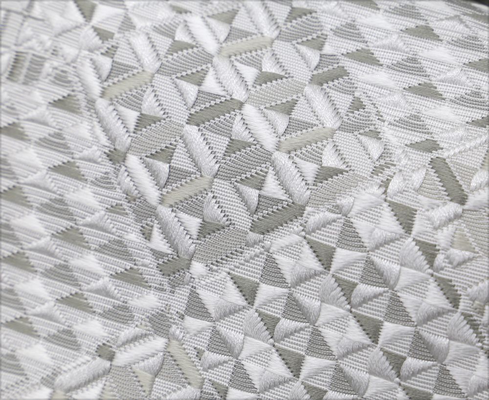 新品未仕立 博多帯 琥珀織 誠之輔 八寸名古屋帯 C1-1 仕立代込み