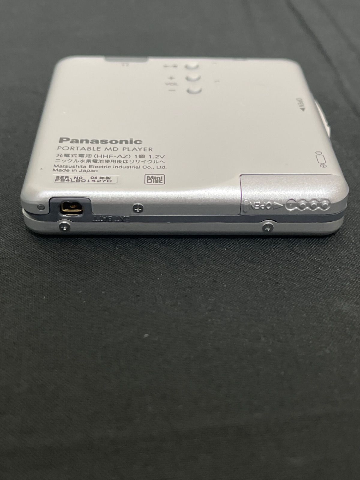 Panasonic ポータブルMDプレーヤー SJ-MJ19 動作未確認 - メルカリ