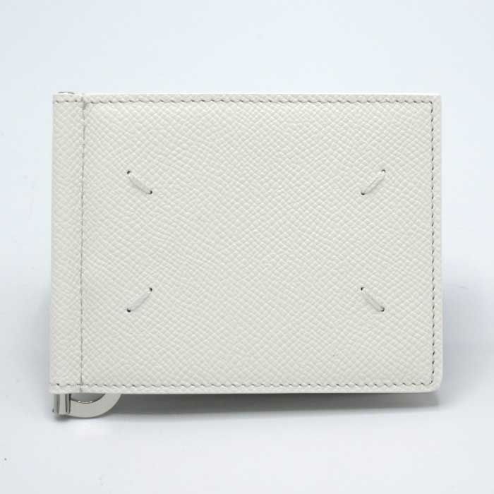 メゾン マルジェラ 二つ折り財布 マネークリップ／4ステッチ