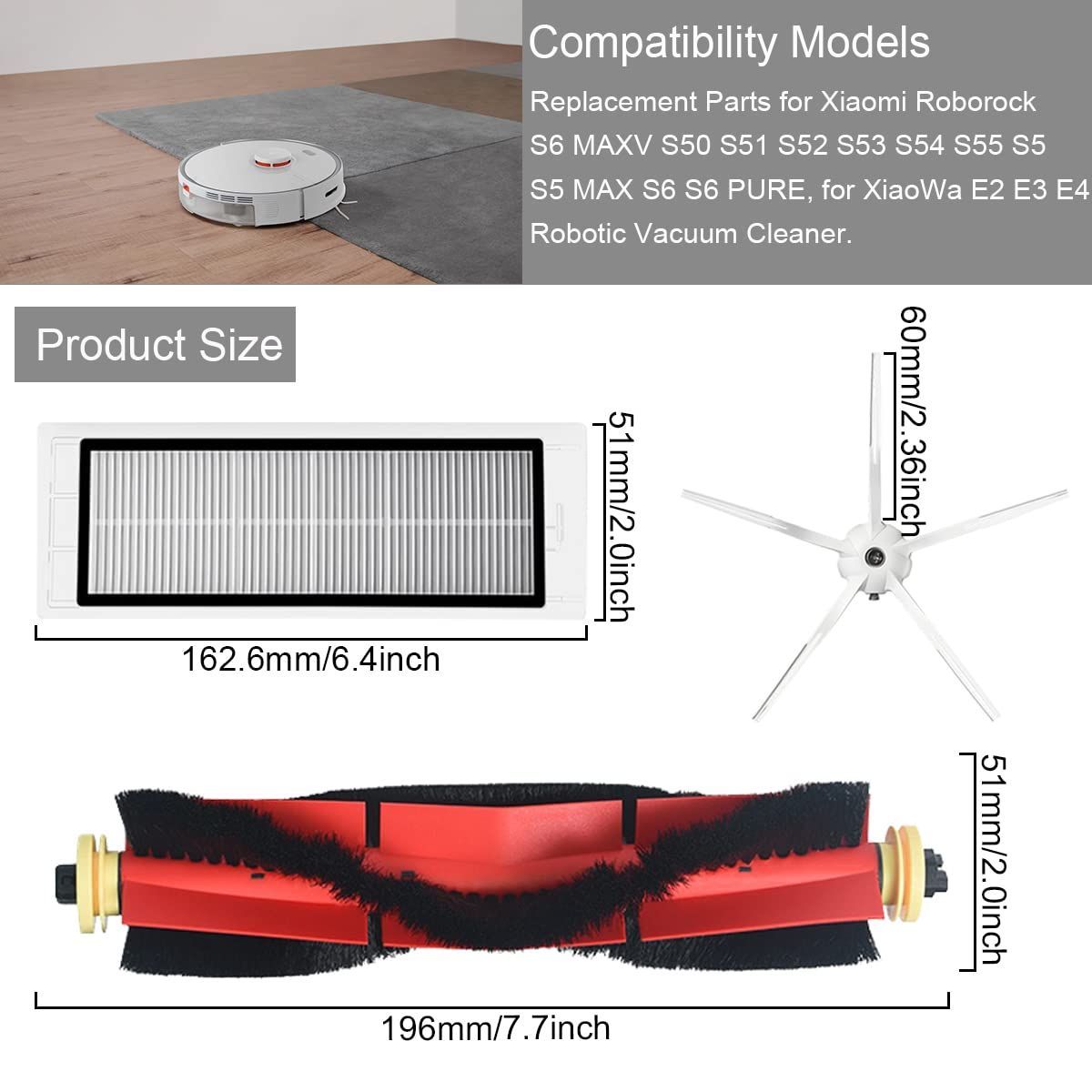 人気商品】消耗品セット S6 MaxV / S6 / S6 Pure / S5 Max / E5 / E4