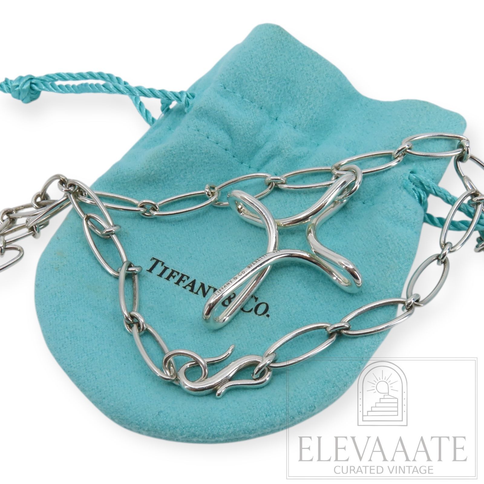 ティファニー 美品 ラージ Tiffany&Co. 希少 極希少 シルバー