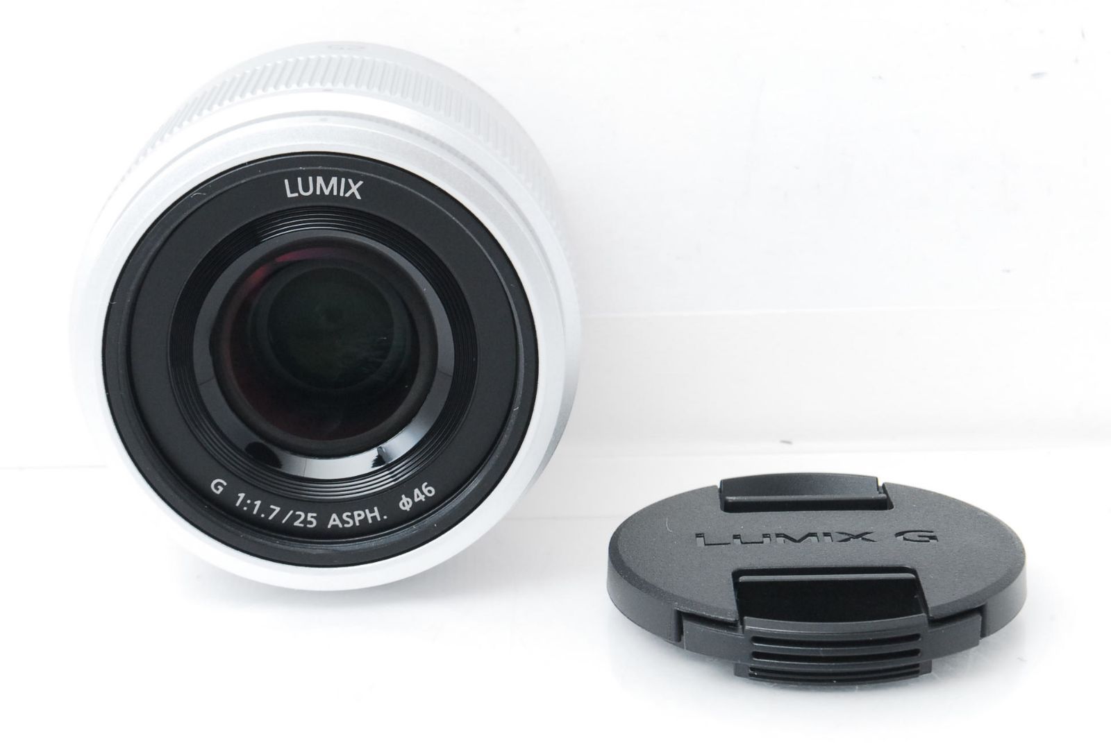 ☆高級感あふれるビジュアル♪☆パナソニック G 25mm F1.7 シルバー