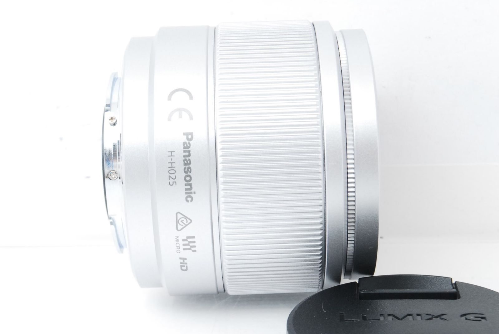☆高級感あふれるビジュアル♪☆パナソニック G 25mm F1.7 シルバー