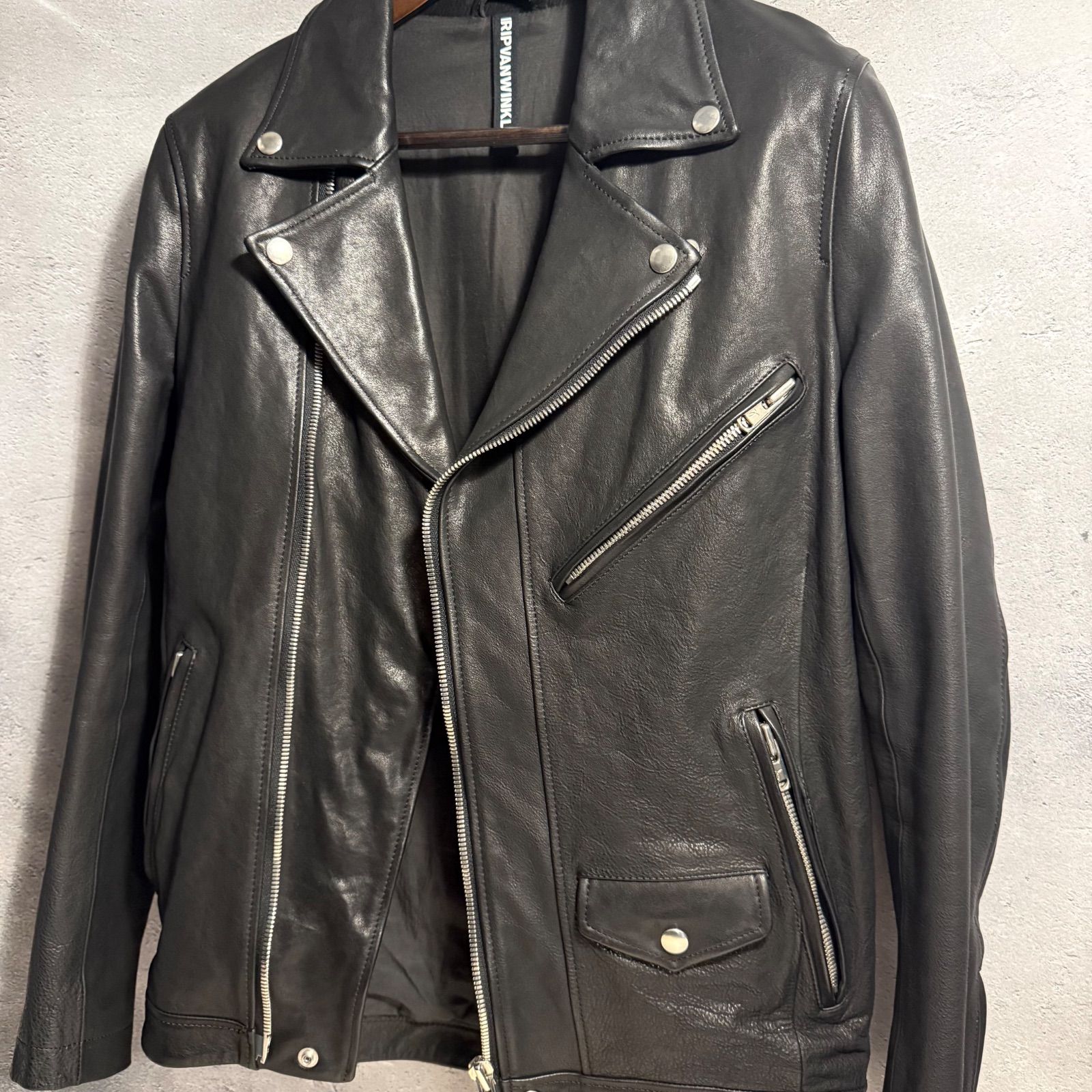 ✨ripvanwinkle リップヴァンウィンクル レザー ライダース 4（M相当