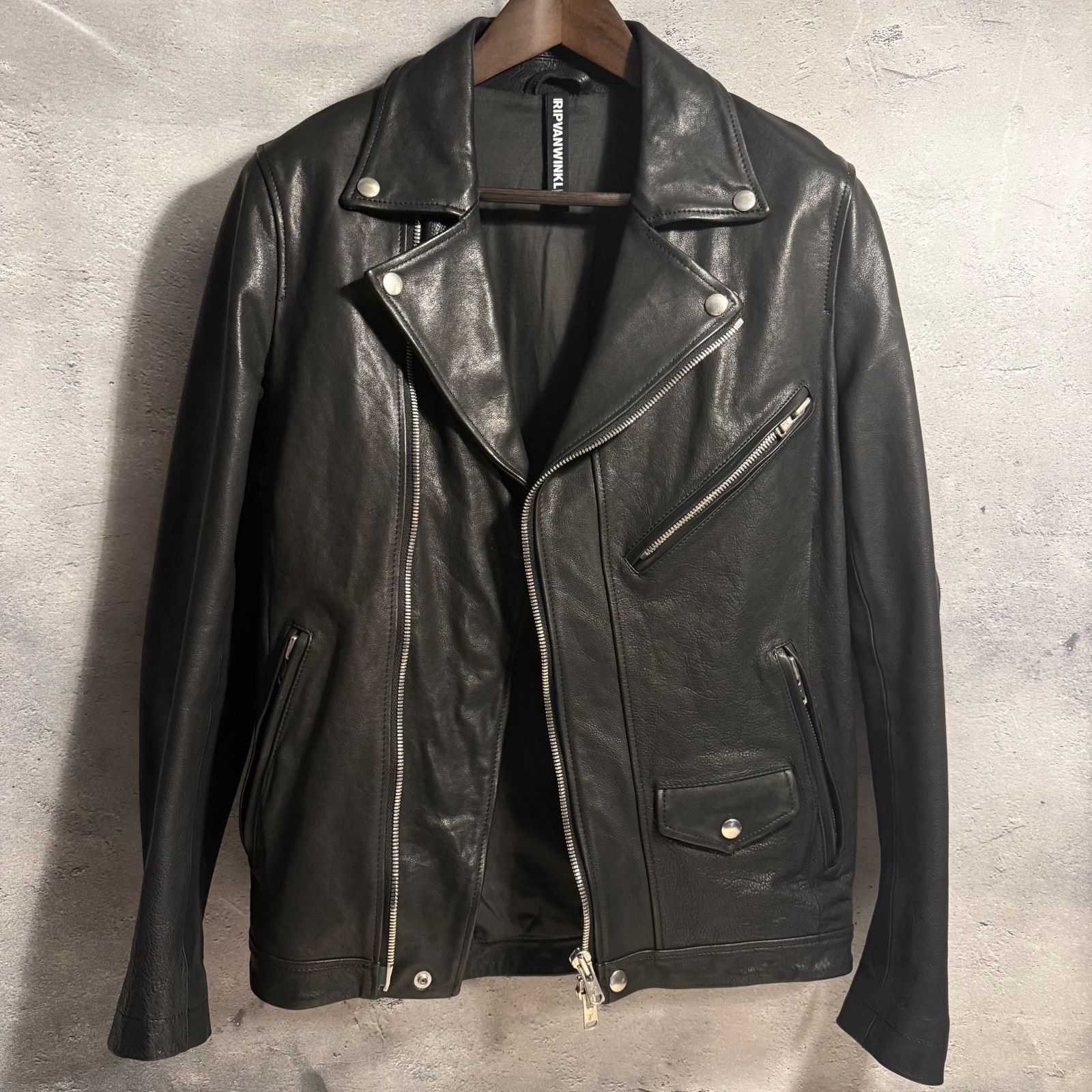 ✨ripvanwinkle リップヴァンウィンクル レザー ライダース 4（M相当