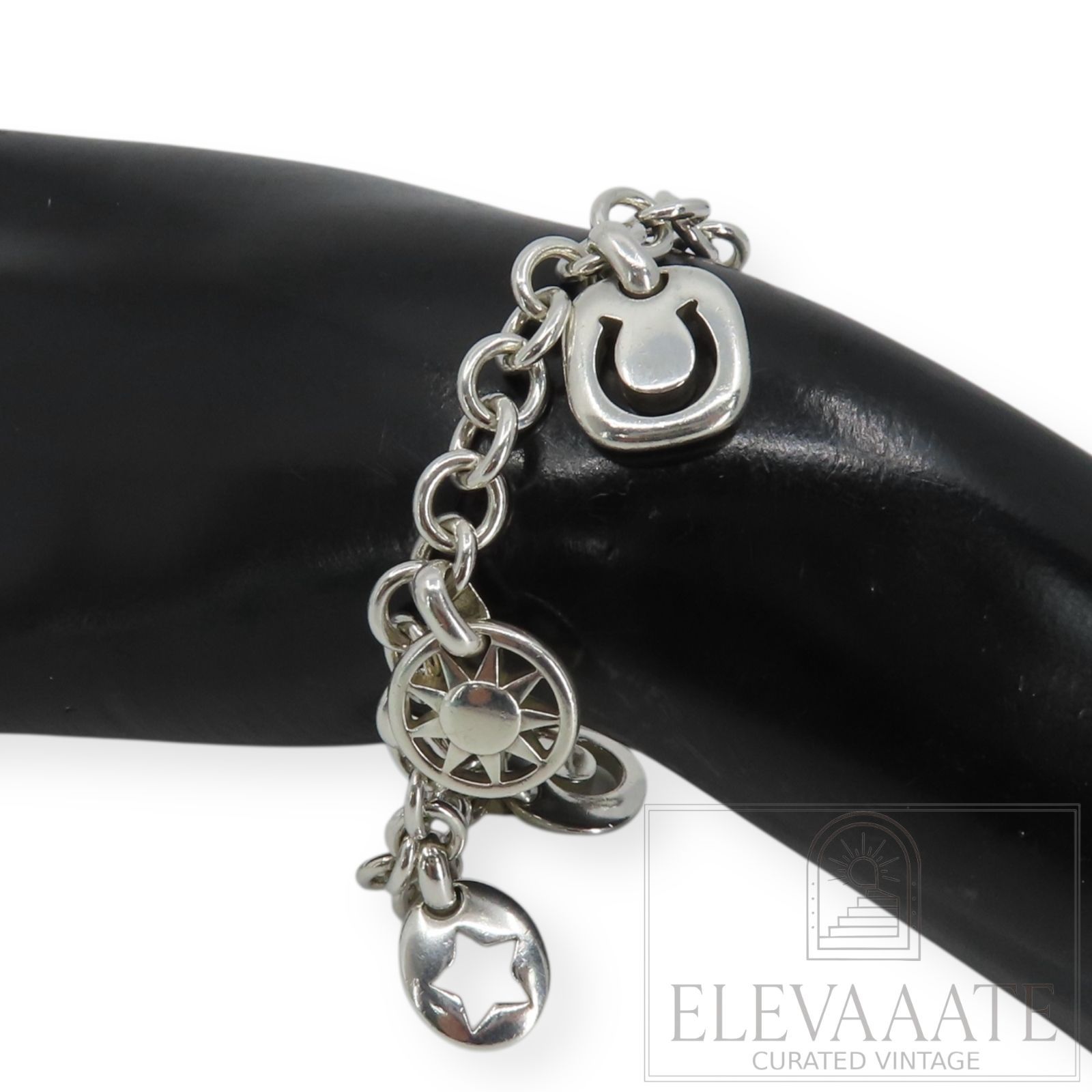 美品 Tiffany&Co. ティファニー 5 アイコン チャーム シルバー