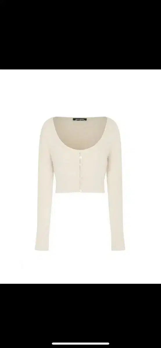 ペインオアプレジャー ラビタ ファー カーディガン アイボリー