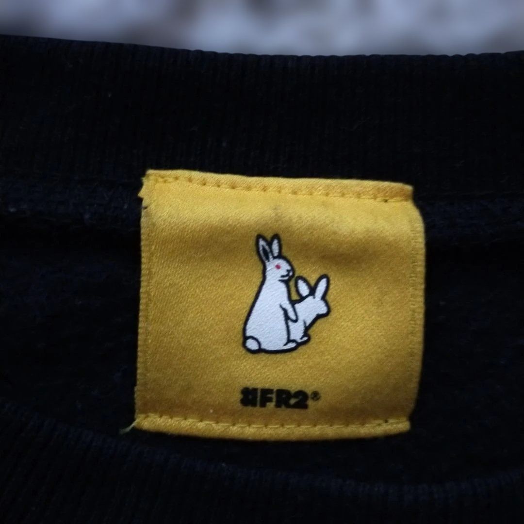 FR2 × GUCCIGHOST クルーネック コラボスウェット Lサイズ ブラック