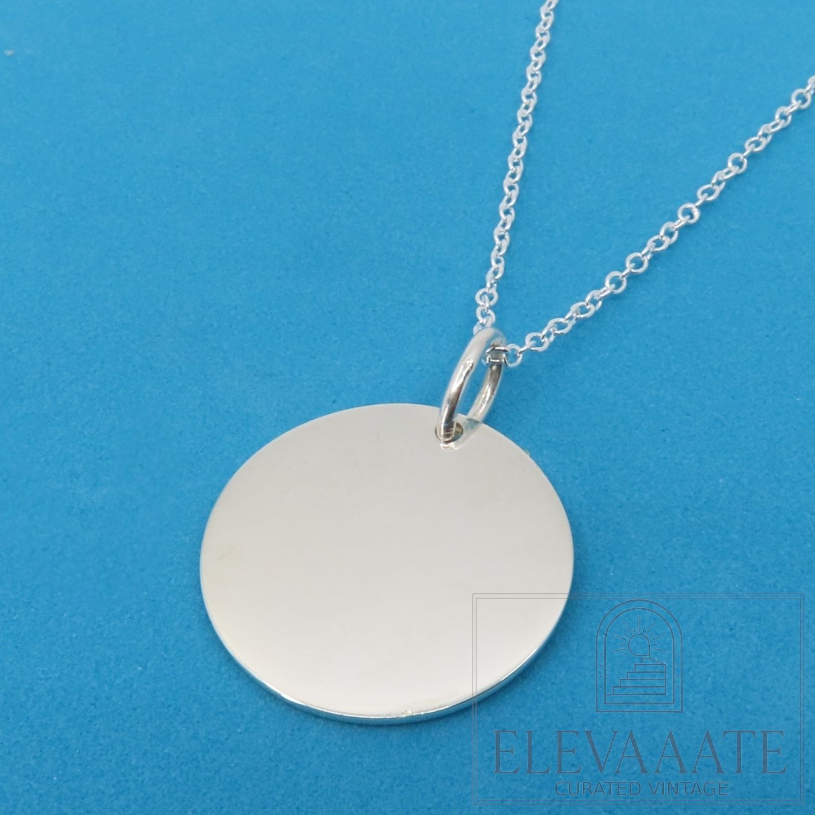 希少 美品 Tiffany&Co. ヴィンテージ ティファニー ラウンド シルバー