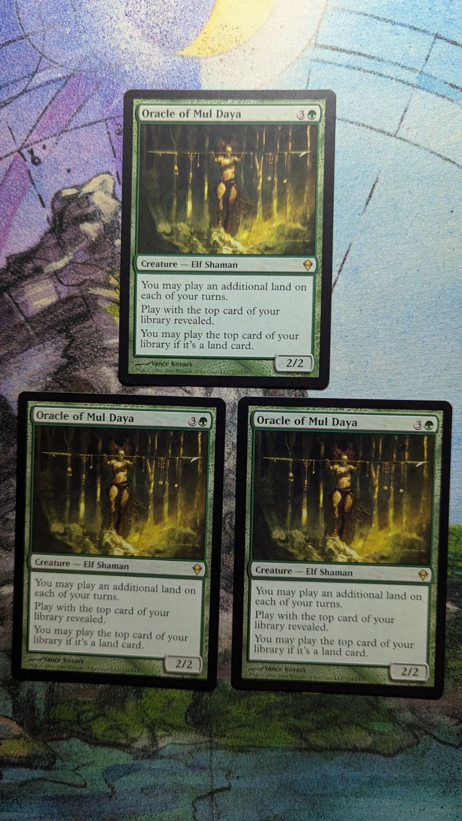 MTG ムル・ダヤの巫女 ゼンディカー 英語3枚まとめ売り - メルカリ