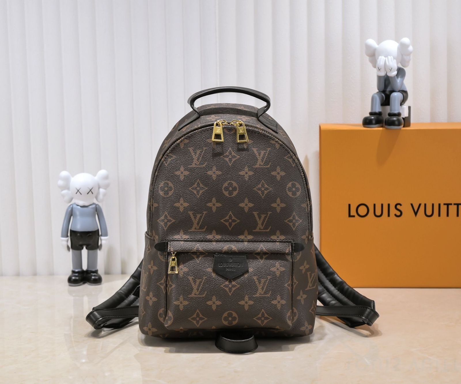 LOUIS VUITTONルイヴィトン リュックサック モノグラム パームスプリングスバックパックPM M 44871 ブラウン