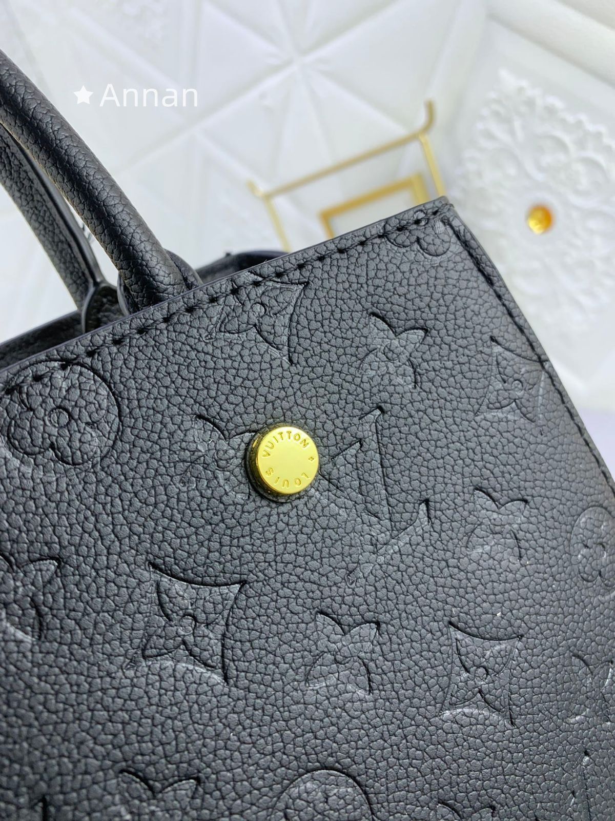 美品 ルイヴィトン LOUIS VUITTON モンテーニュBB ハンドバッグ