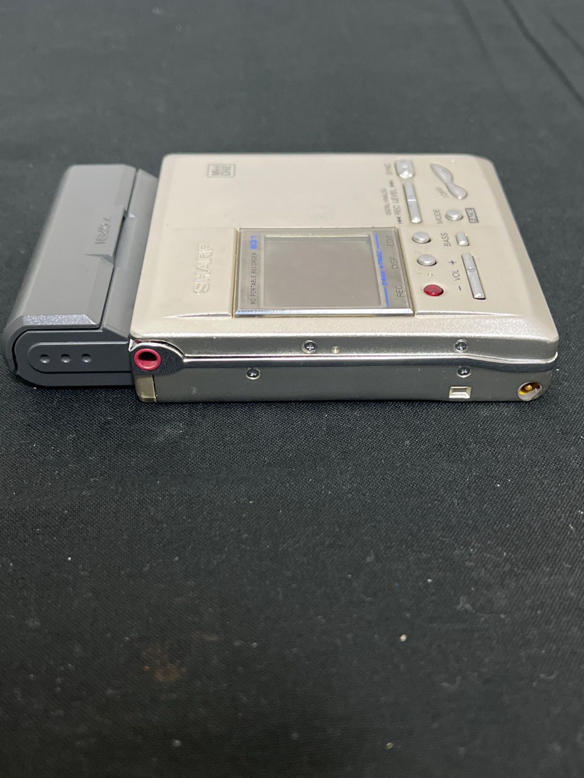 SHARP MD ポータブルレコーダー MD-MT831-S - メルカリ