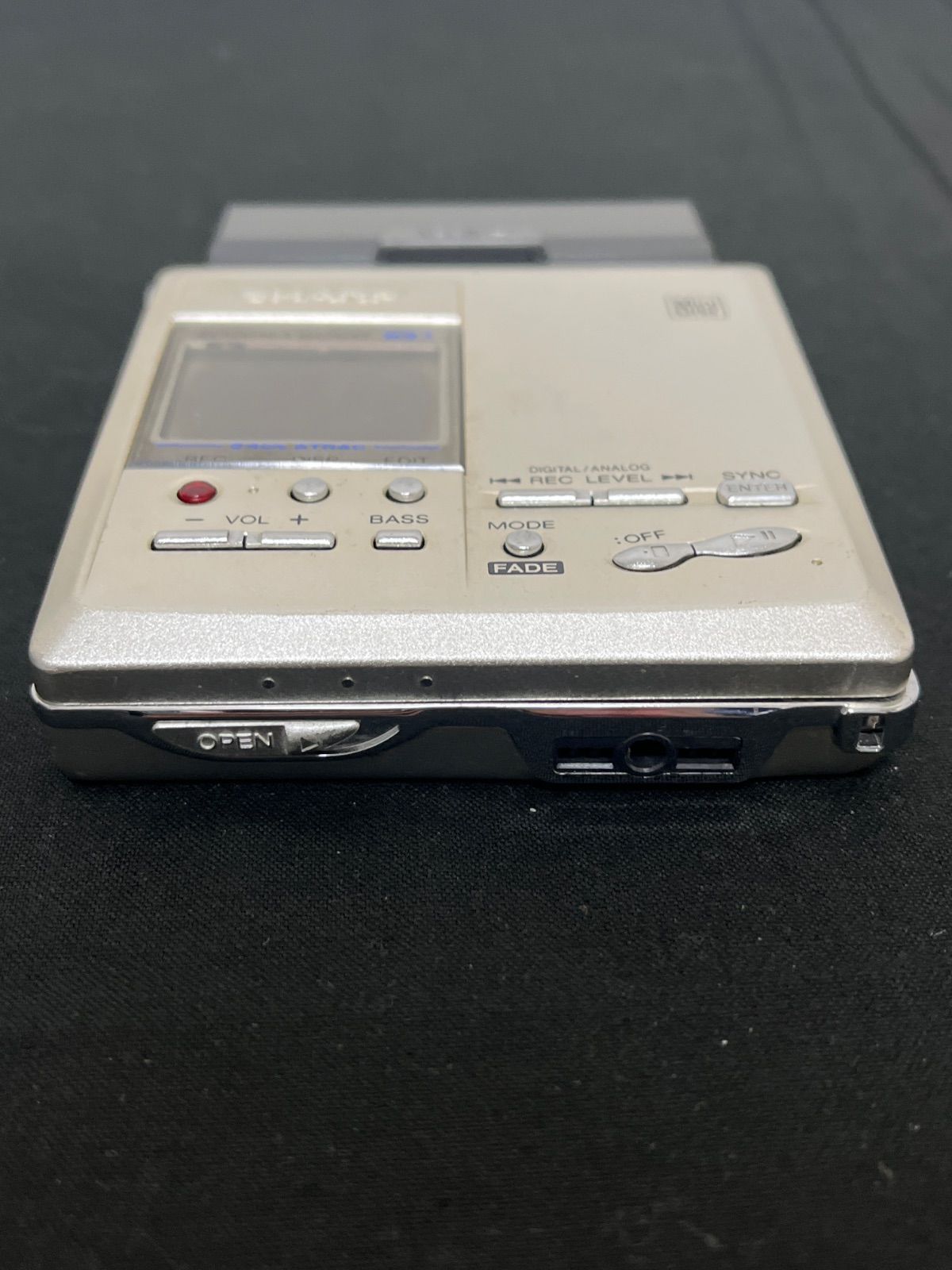 SHARP MD ポータブルレコーダー MD-MT831-S - メルカリ