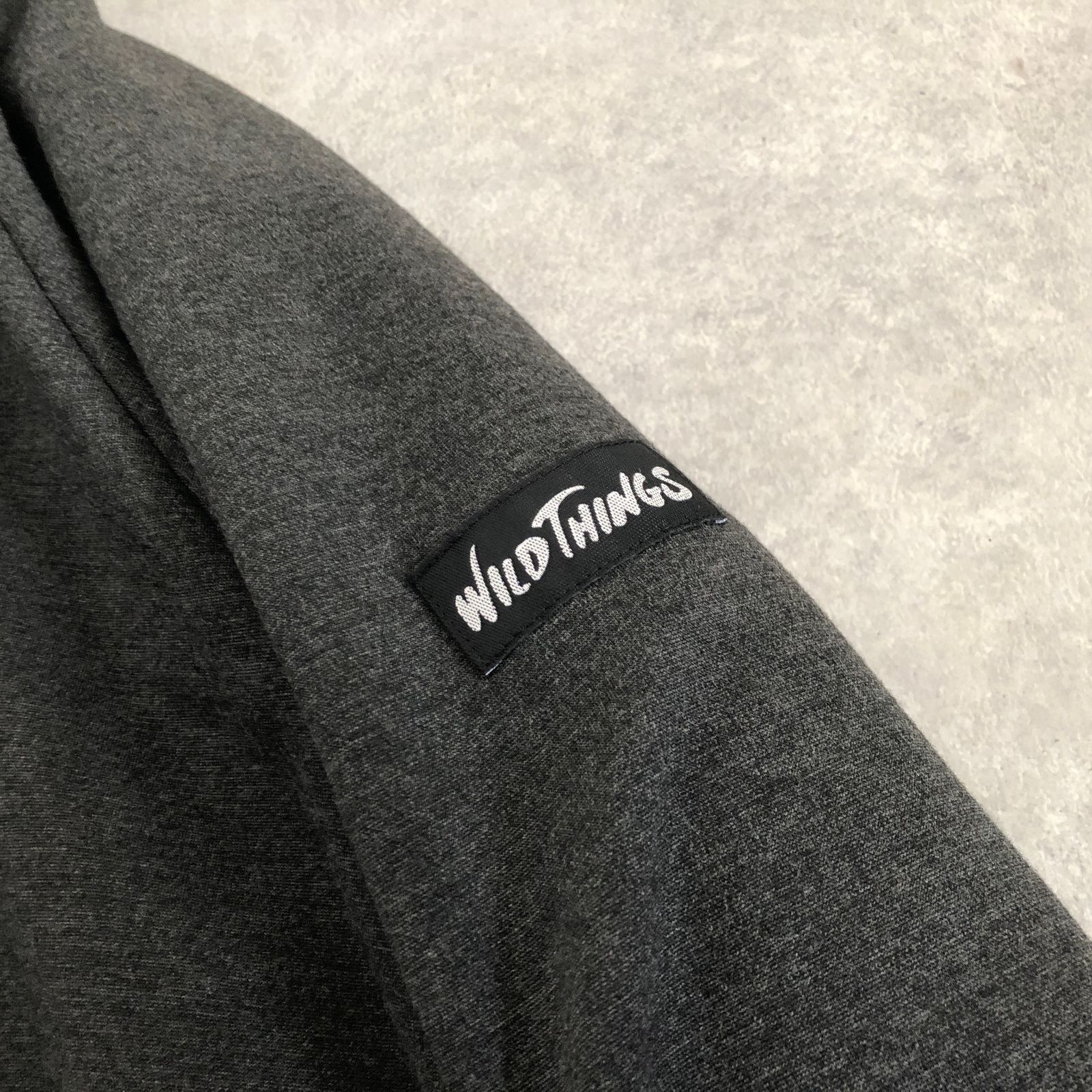 定価1.6万 WILD THINGS ストレッチナイロン素材 コーチ ジャケット