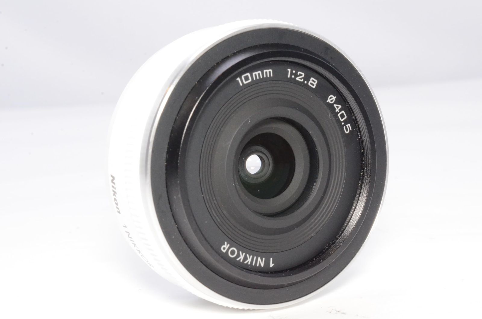 Nikon 単焦点レンズ 1 NIKKOR 10mm f/2.8 ホワイト ニコンCX