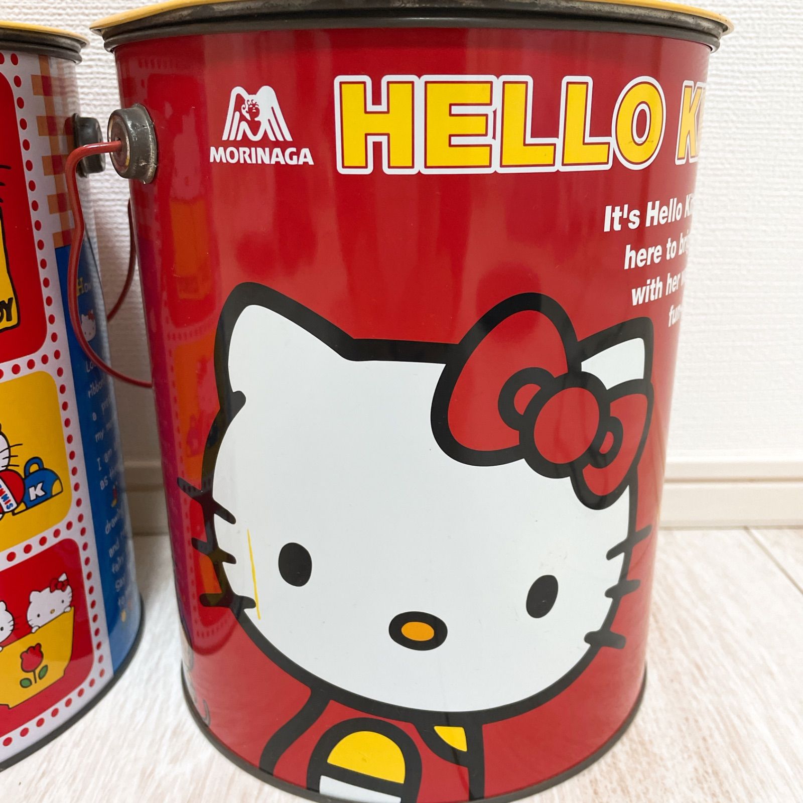 Sanrio Hello Kitty サンリオ ハローキティ 2個セット ファンシー缶