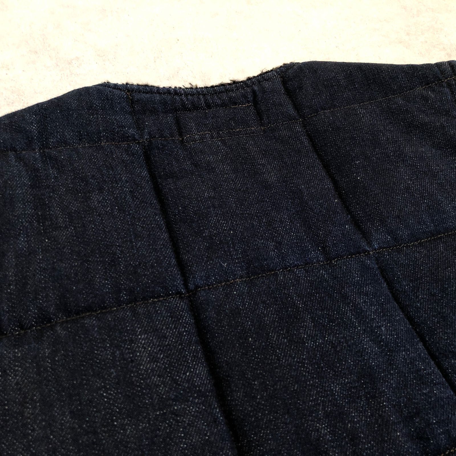 RRL Old type デニム キルティング ベスト 中綿 ダブルアールエル