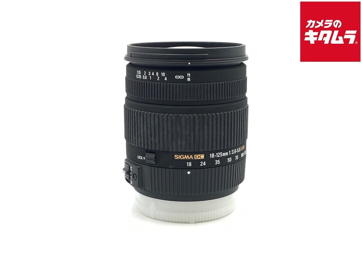 【】 【並品】 シグマ 18-125mm F3.8-5.6 DC HSM ソニー用