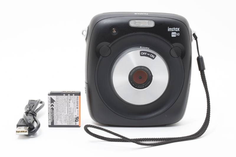 実用光学 Fujifilm 富士フィルム instax SQ 10 黒 ブラック コンパクトフィルムカメラ 3970 1