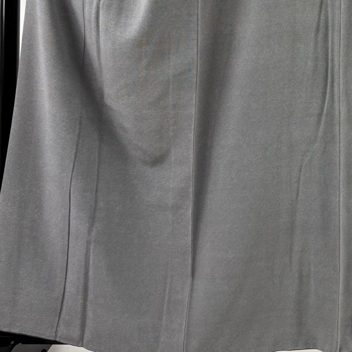 江戸小紋 身丈159 cm 裄丈65.5 M 袷 落款 行儀 灰色 正絹 一つ紋