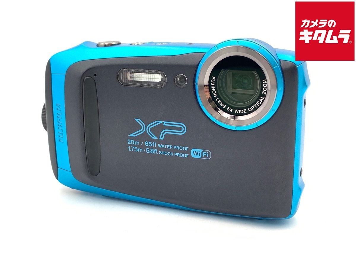 並品】 節約 フジフイルム FinePix XP130 スカイブルー 期間限定セール