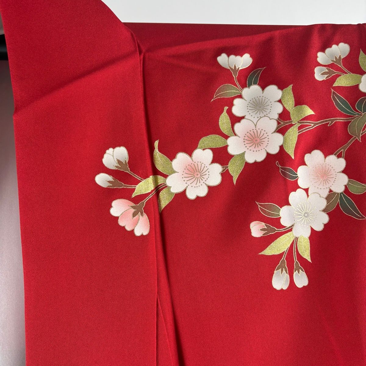 振袖 身丈169cm 裄丈65.5cm M 袷 袋帯フルセット 牡丹 椿 金彩 ぼかし