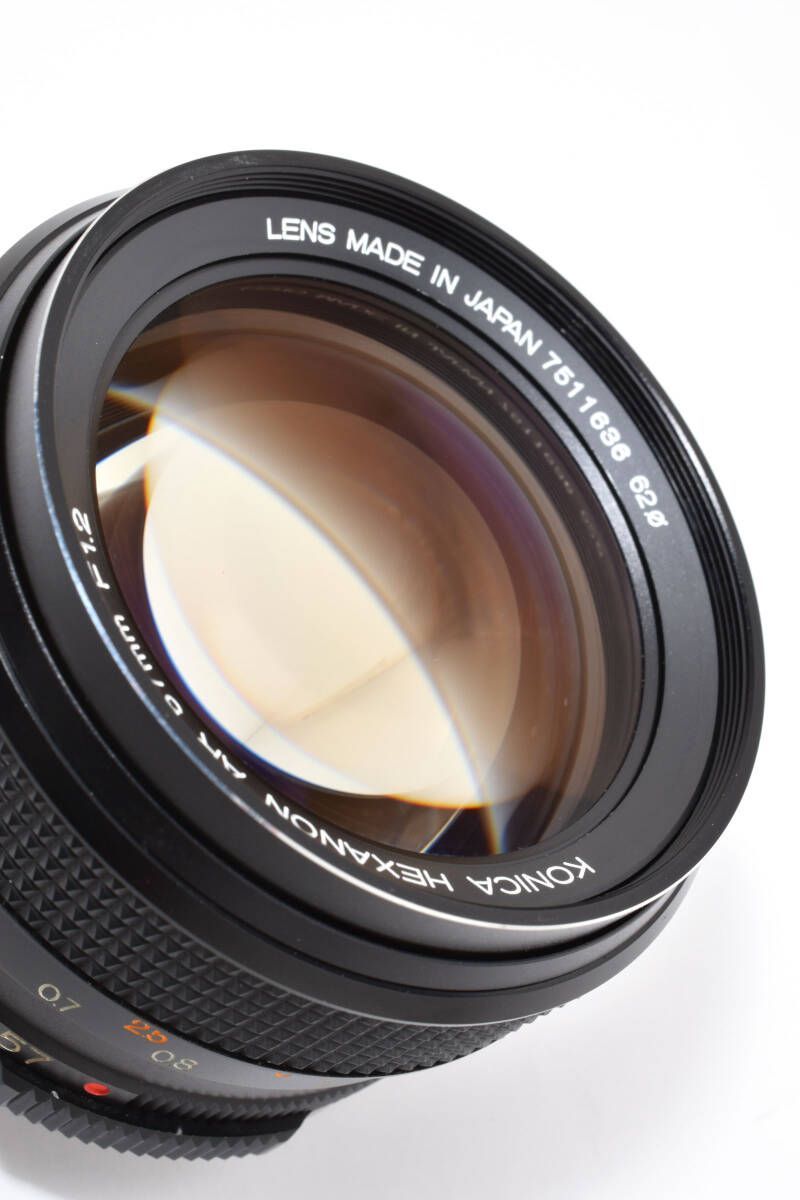 ☆希少美品☆コニカ Konica Hexanon AR 57mm F1.2 AE 後期型