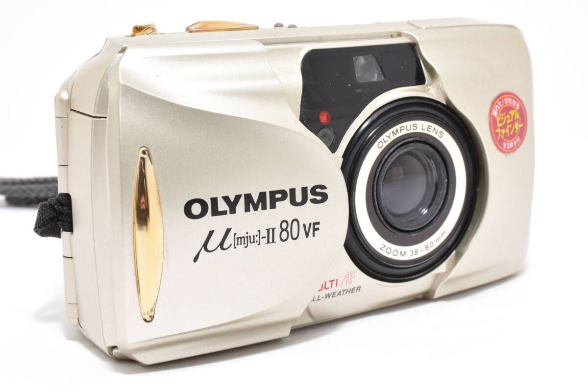 3761 ☆訳あり大特価☆OLYMPUS オリンパス μ[mju:] II 80 VF