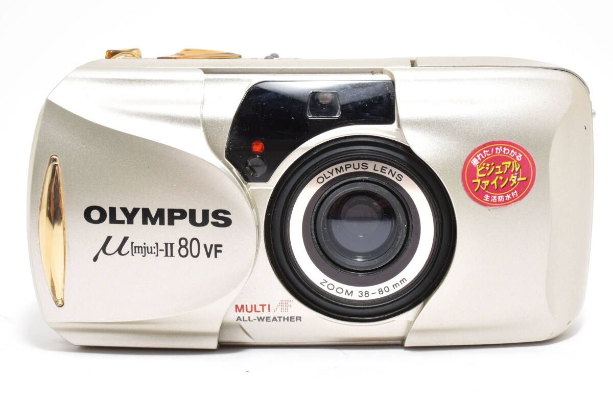 3761 ☆訳あり大特価☆OLYMPUS オリンパス μ[mju:] II 80 VF