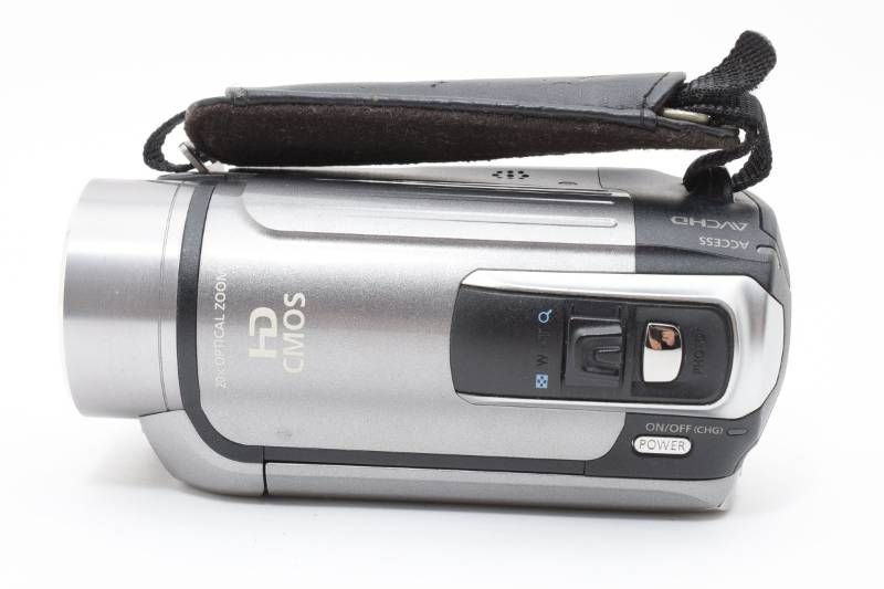 実用光学美品 箱あり】Canon キャノン iVIS HF R10 シルバー ビデオ