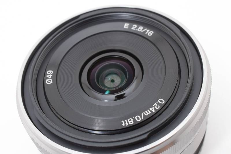 実用美品】Sony ソニー E 16mm 2.8 OSS SEL16F28 AFレンズ #3995-10