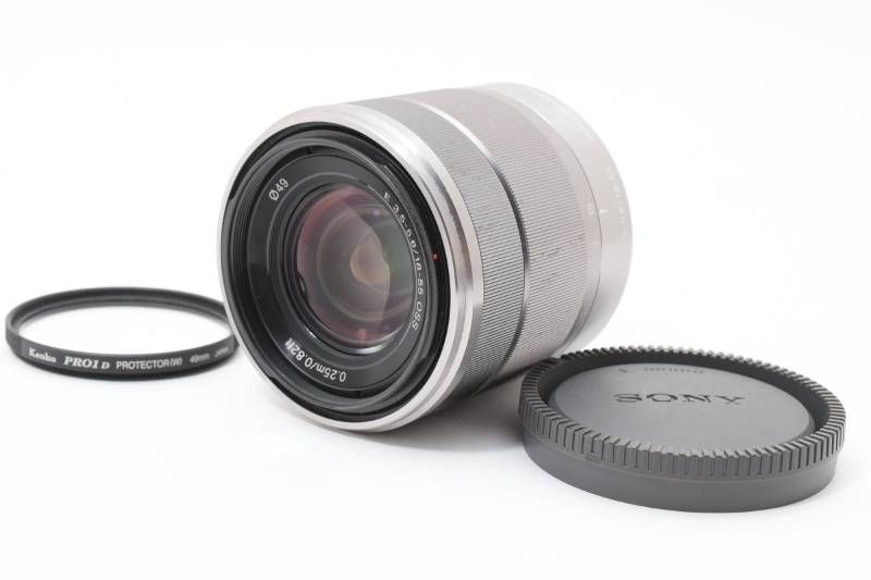実用光学美品】Sony ソニー E 18-55mm 3.5-5.6 OSS SEL1855 AFレンズ
