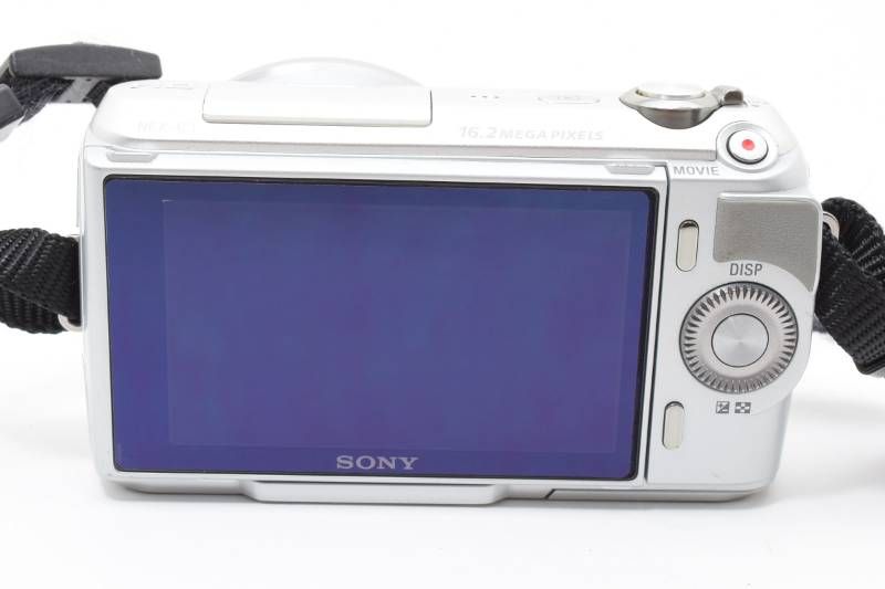 カメラ 【実用光学美品】Sony ソニー NEX-C3 シルバー ボディ ショット