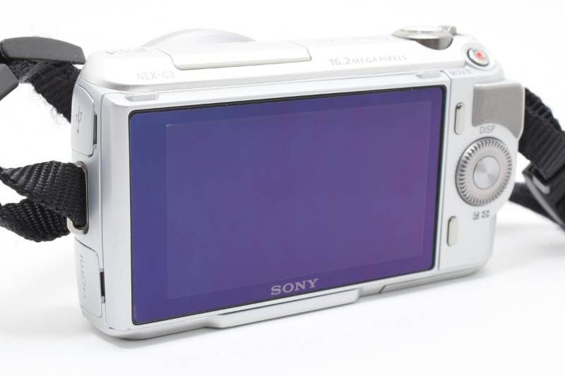 カメラ 【実用光学美品】Sony ソニー NEX-C3 シルバー ボディ ショット